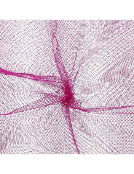 Tul rígido - Rosa fucsia
