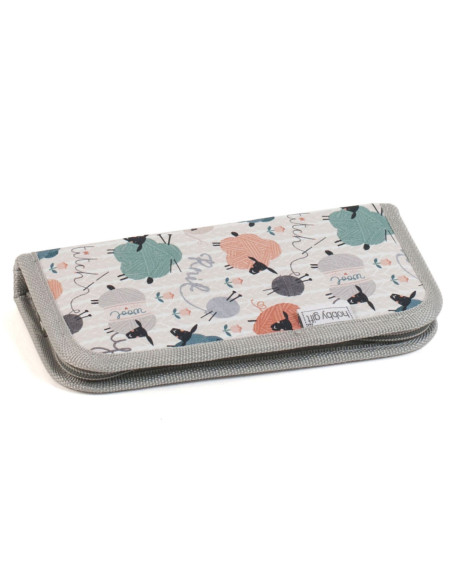 Estuche para ganchillos - Ovejas