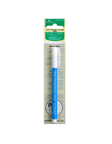 Marcador de fieltro borrable al agua Clover - Punta fina