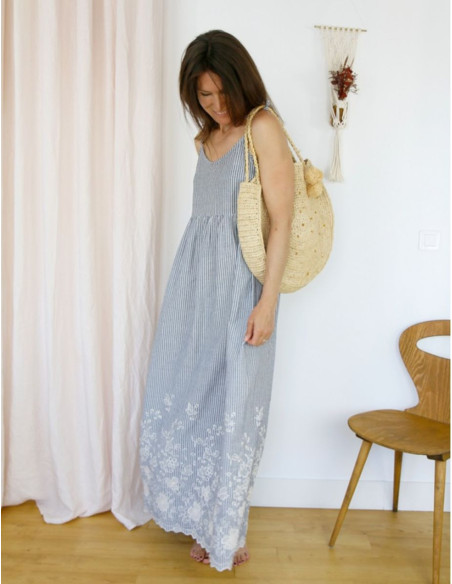 Patrón de camiseta sin mangas o vestido Crepúsculo - Atelier Scämmit