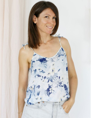 Patrón de camiseta sin mangas o vestido Crepúsculo - Atelier Scämmit