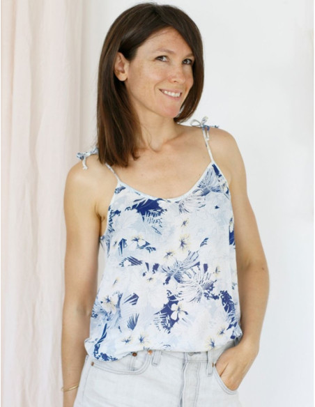 Patrón de camiseta sin mangas o vestido Crepúsculo - Atelier Scämmit