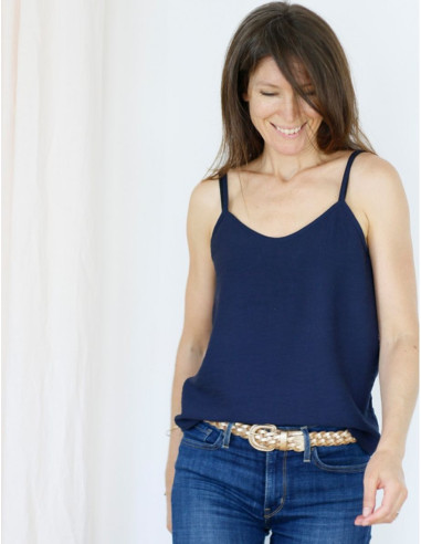 Patrón de camiseta sin mangas o vestido Crepúsculo - Atelier Scämmit