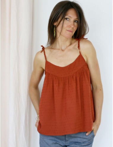 Patrón de camiseta sin mangas o vestido Crepúsculo - Atelier Scämmit
