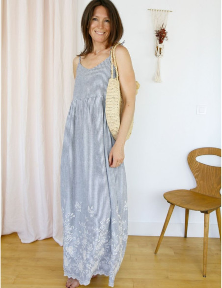 Patrón de camiseta sin mangas o vestido Crepúsculo - Atelier Scämmit