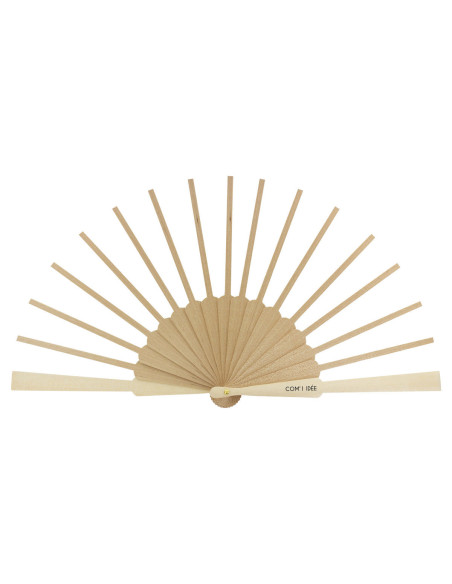 Montura de abanico de madera