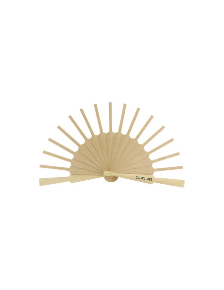 Montura de pequeño abanico de madera