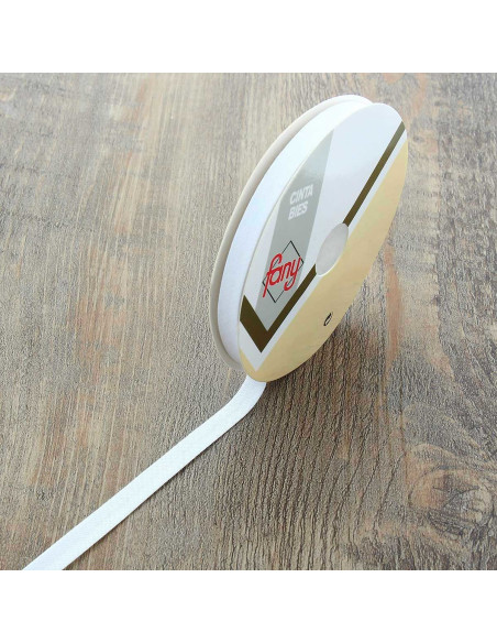 Cinta adhesiva para acolchar - Rollo de 10 metros - Blanco