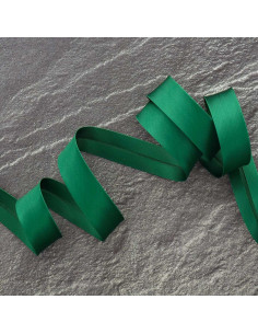 Cinta al bies de viscosa - Verde oscuro