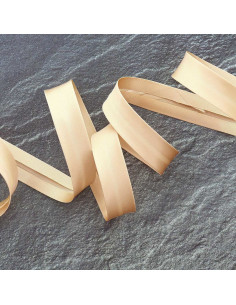 Cinta al bies de viscosa - Beige