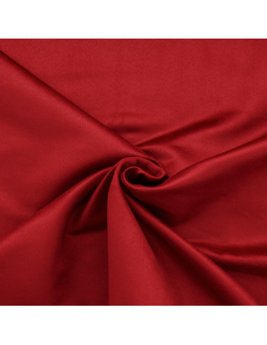 Tejido de ante - Rojo oscuro