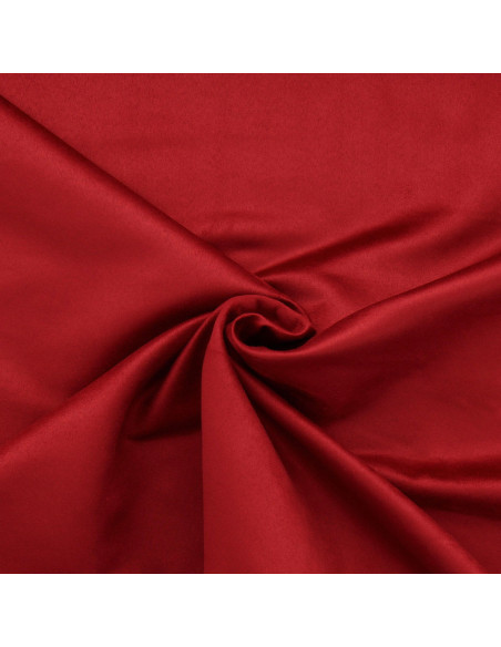 Tejido de ante - Rojo oscuro