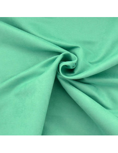 Tejido de ante - Verde menta