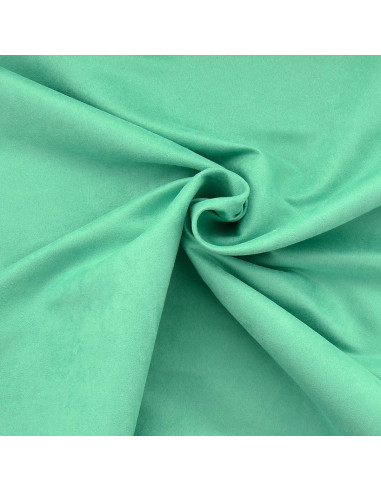 Tejido de ante - Verde menta