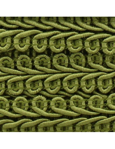 Galón y estilo Chanel - Verde oliva