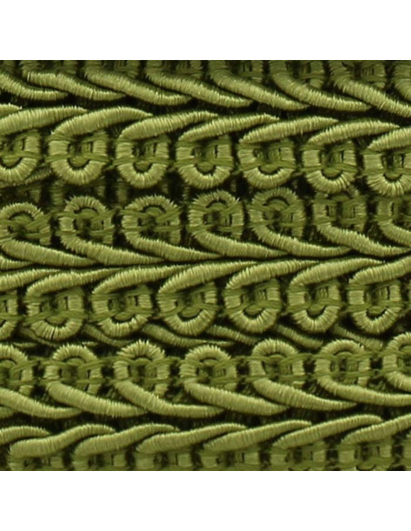 Galón y estilo Chanel - Verde oliva