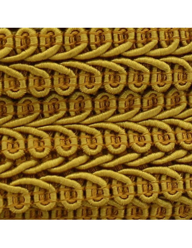 Galón con estilo Chanel - Mostaza