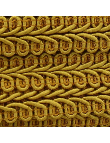 Galón con estilo Chanel - Mostaza