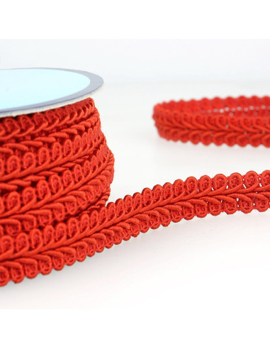Galón y estilo Chanel - Rojo