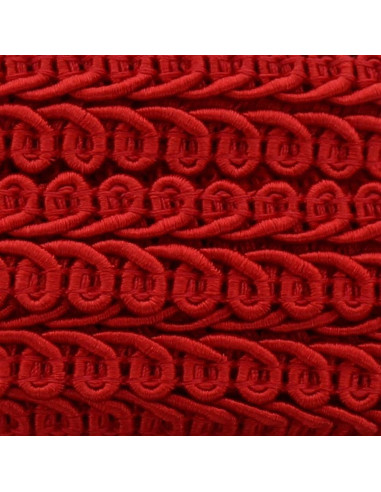 Galón y estilo Chanel - Rojo