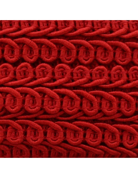 Galón y estilo Chanel - Rojo