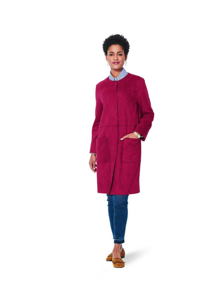 Patrón de chaqueta y abrigo - Burda 5951