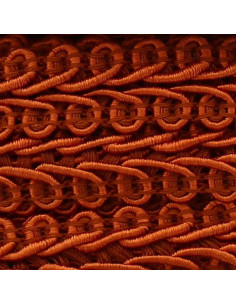 Galón con estilo Chanel - Naranja cobrizo 2