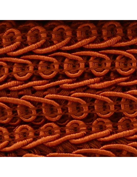 Galón con estilo Chanel - Naranja cobrizo