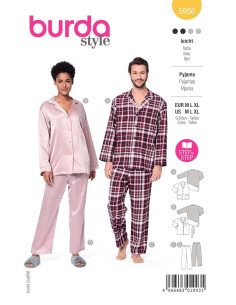 Patrón de pijama - Burda 5956