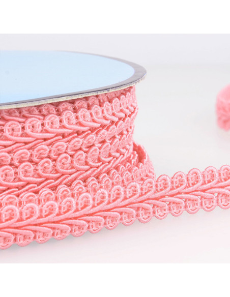 Galón y estilo Chanel - Rosa vivo