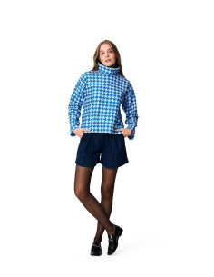 Patrón de suéter - Burda 5963 2