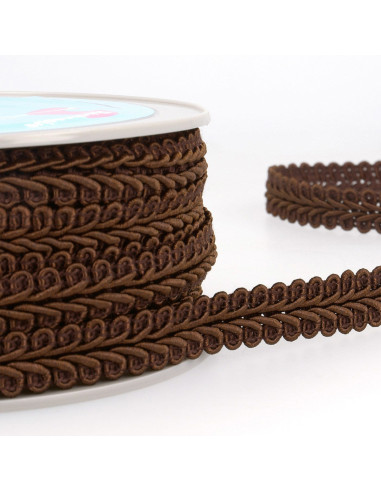 Galón y estilo Chanel - Chocolate