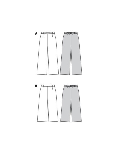 Patrón de pantalón - Burda 5969