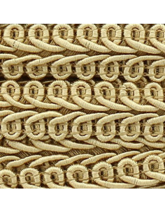 Galón y estilo Chanel - Beige dorado 2