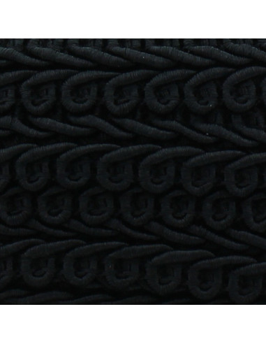 Galón con estilo Chanel - Negro