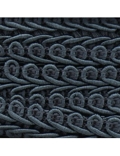 Galón y estilo Chanel - Gris oscuro 2
