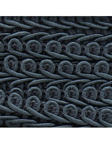 Galón y estilo Chanel - Gris oscuro