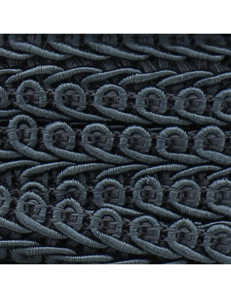 Galón y estilo Chanel - Gris oscuro