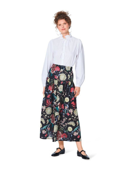 Patrón de falda - Burda 5978