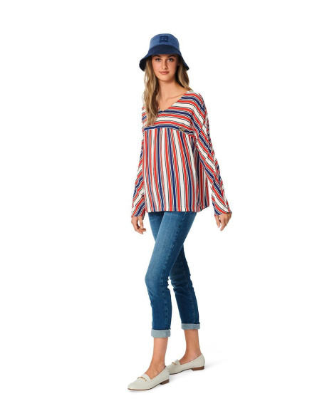 Patrón de vestido y blusa - Burda 5980
