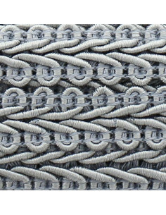 Galón con estilo Chanel - Gris perla 2