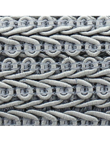 Galón con estilo Chanel - Gris perla