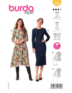 Patrón de vestido - Burda 5983