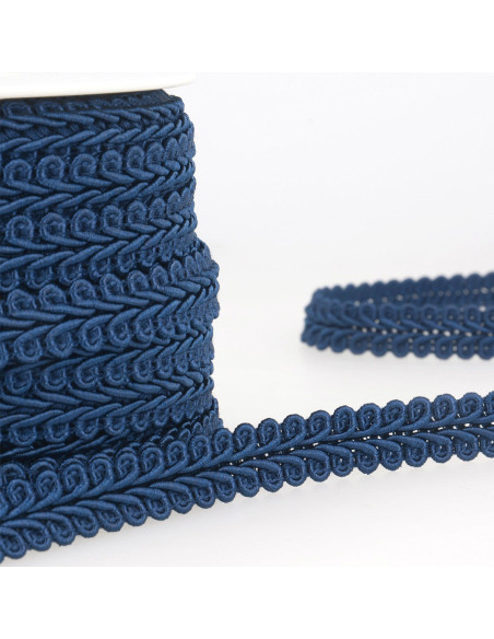 Galón y estilo Chanel - Azul marino