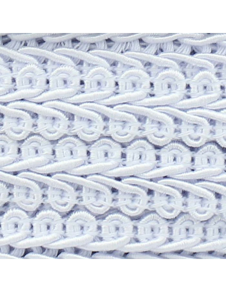 Galón con estilo Chanel - Blanco