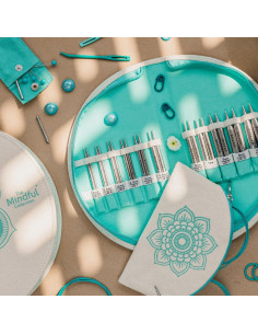 Estuche de agujas circulares para tejer The Warmth Mindful KnitPro