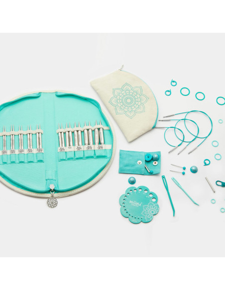 Estuche de agujas circulares para tejer The Warmth Mindful KnitPro