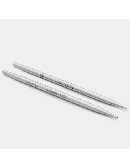 Puntas de agujas intercambiables de metal Mindful Knitpro