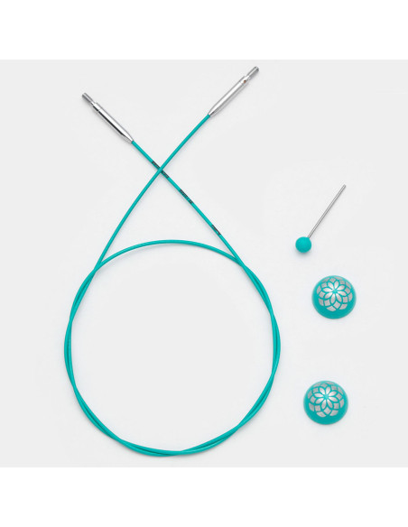 Cable giratorio Swivel para agujas KnitPro