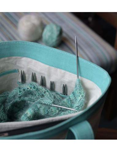 Bolsa tote para tejer Mindful KnitPro